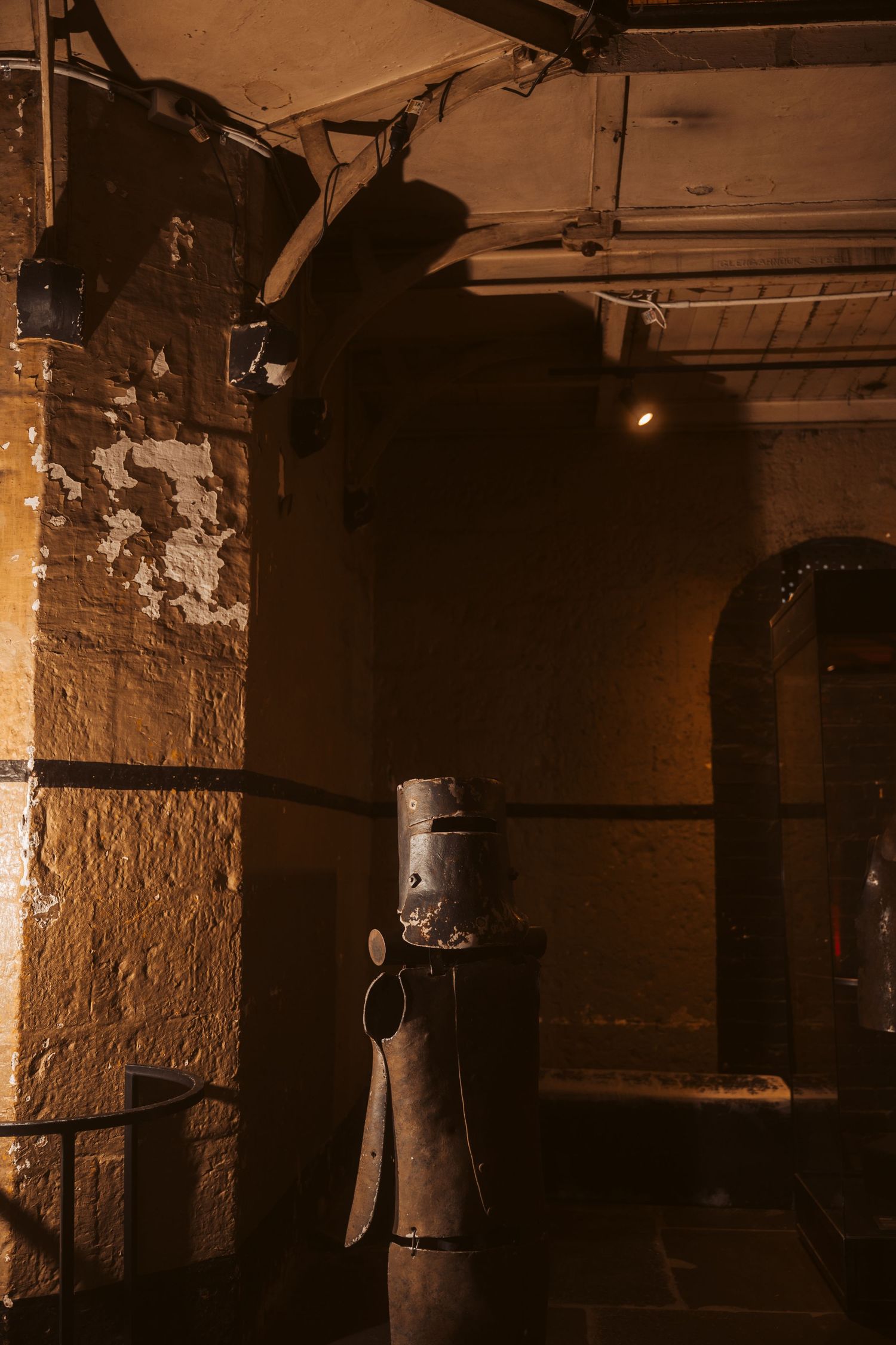 National Trust Ned Kelly themed dinner at Old Melbourne Gaol - heritage event photography Melbourne