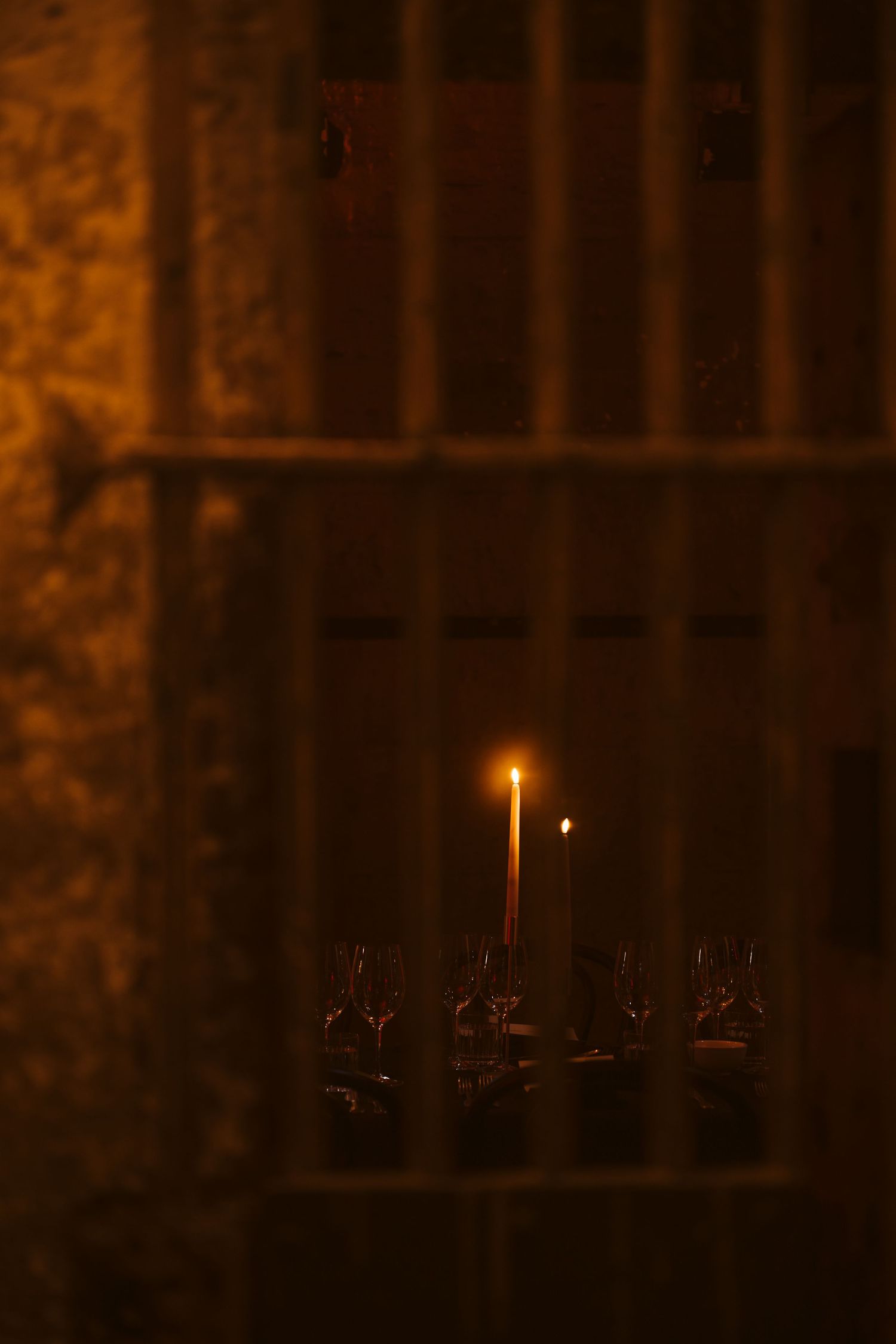 National Trust Ned Kelly themed dinner at Old Melbourne Gaol - heritage event photography Melbourne