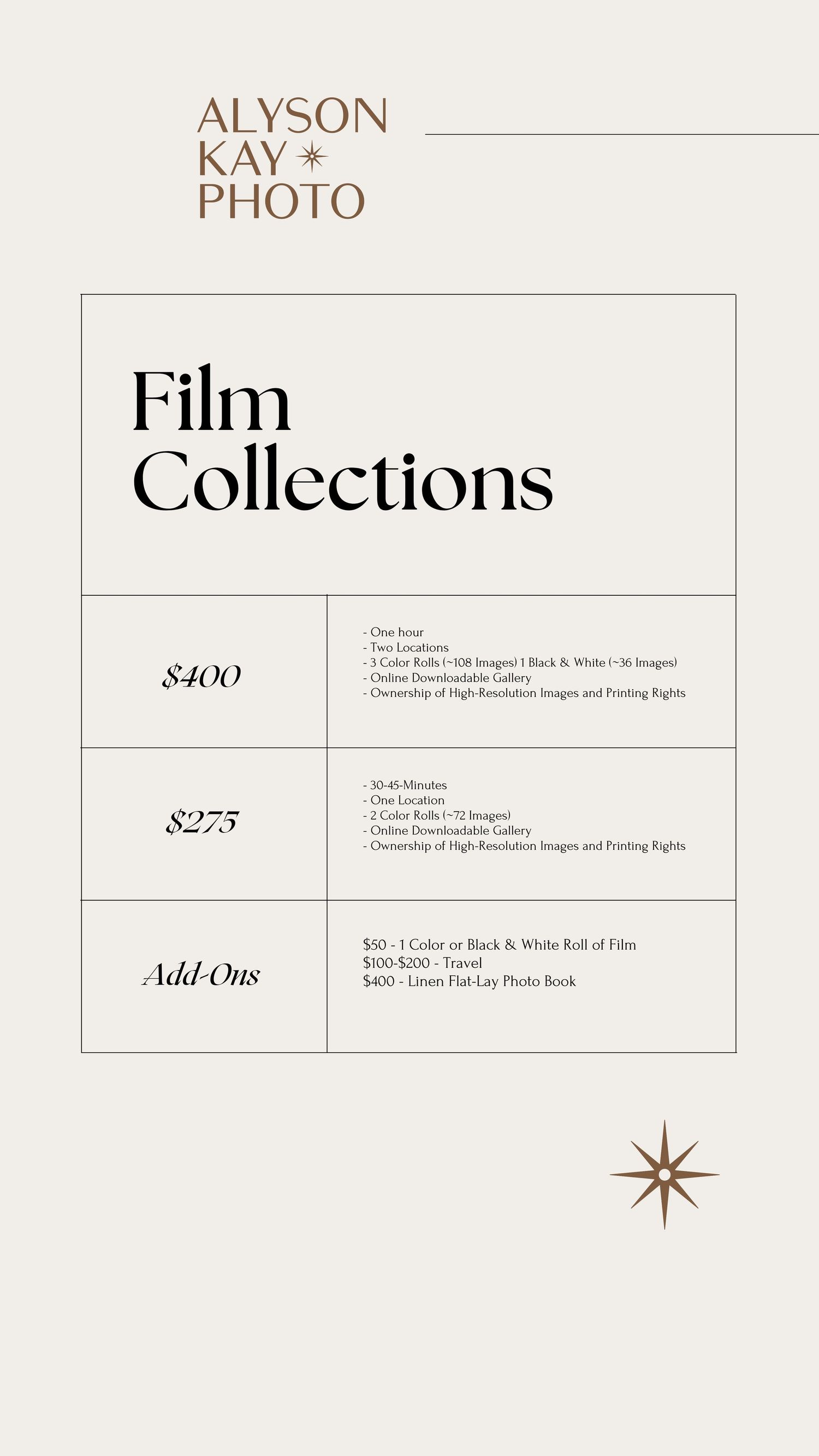 Springfield Missouri Film Photographer Pricing Prices Kansas City Film Photographer Prices