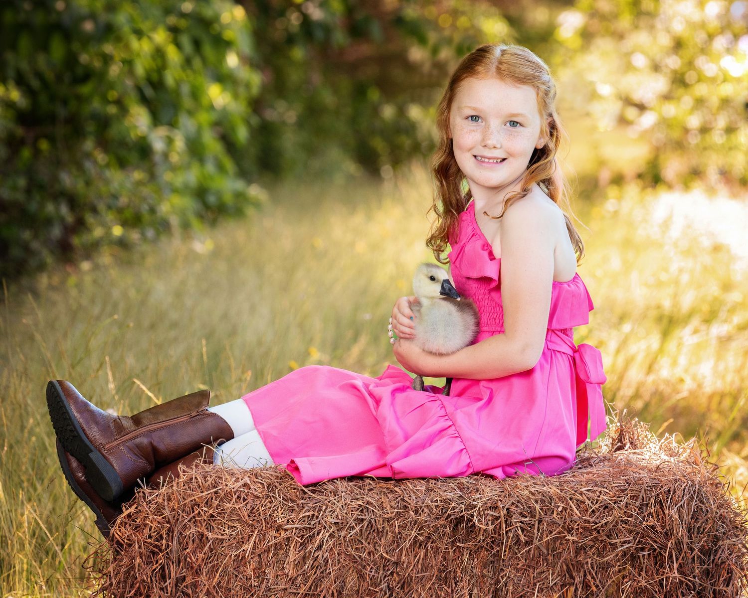 Heidi Harting Photography creates beautiful school portraits on the farm at Jem Learning in Duxbury, MA