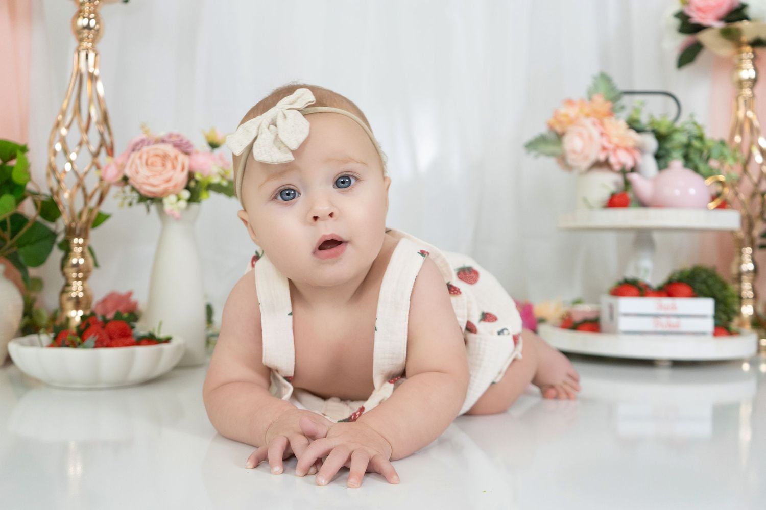 Sitter sessions photography for baby milestones 6 month baby portraits upstate south carolina family photographer