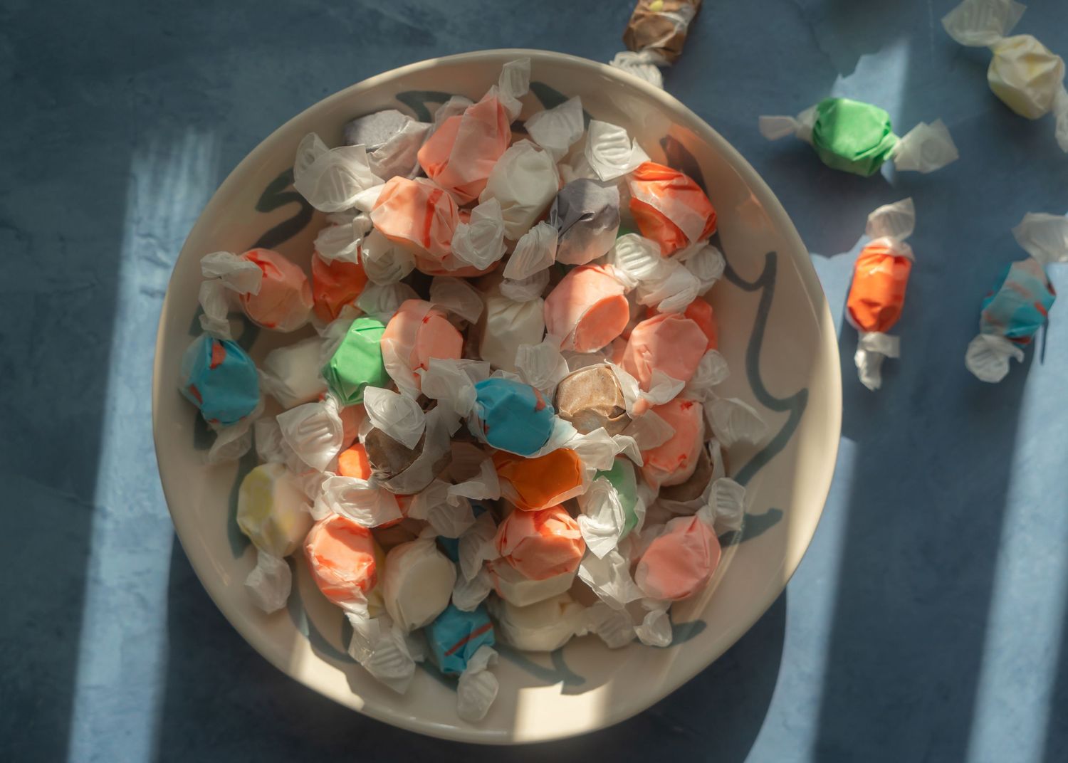 Salt water taffy