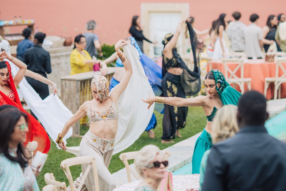Exquisite Indian cuisine by Passage to India Catering at a Destination Indian Wedding in Portugal in Penha Longa Resort