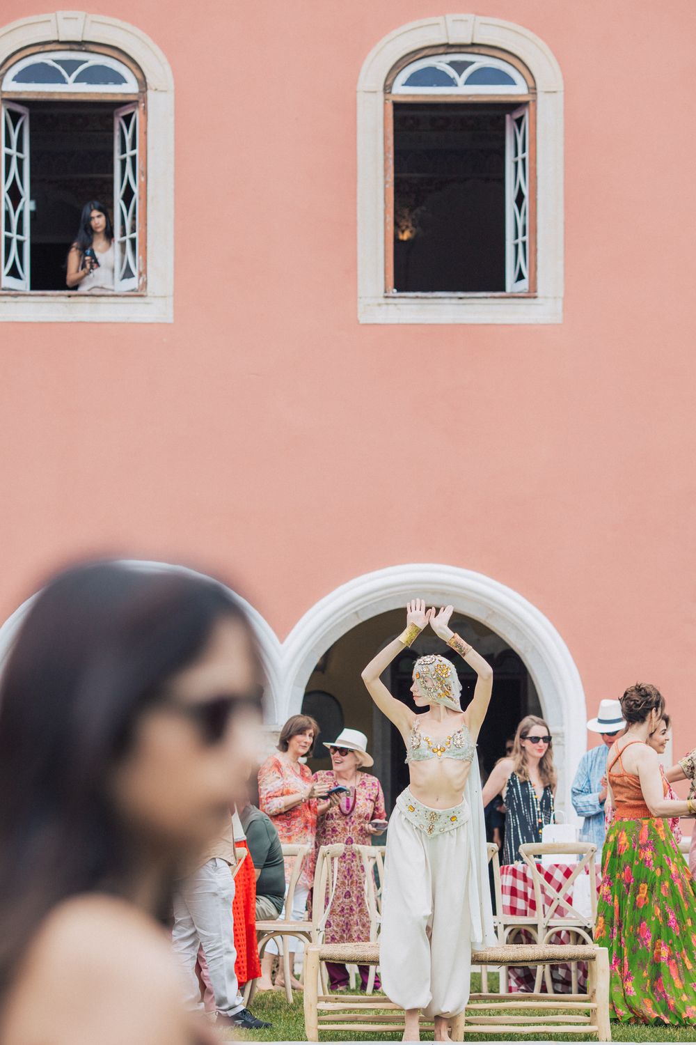 Exquisite Indian cuisine by Passage to India Catering at a Destination Indian Wedding in Portugal in Penha Longa Resort