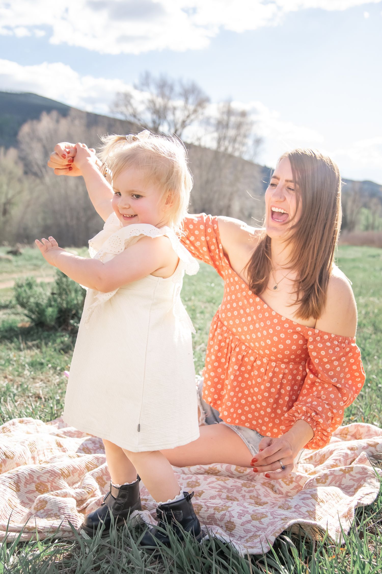 Cute Vail family photos
