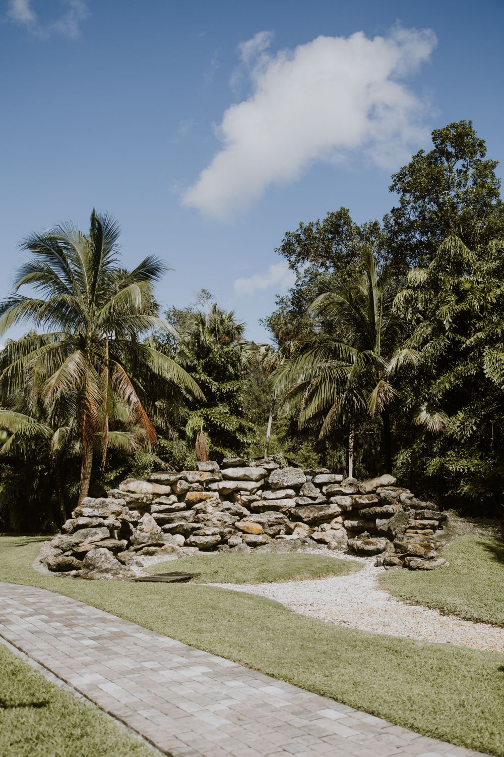 Venue shots and details at wedding in Fort Pierce, Florida at The Lake House venue captured by Lindsay McDow Photography.