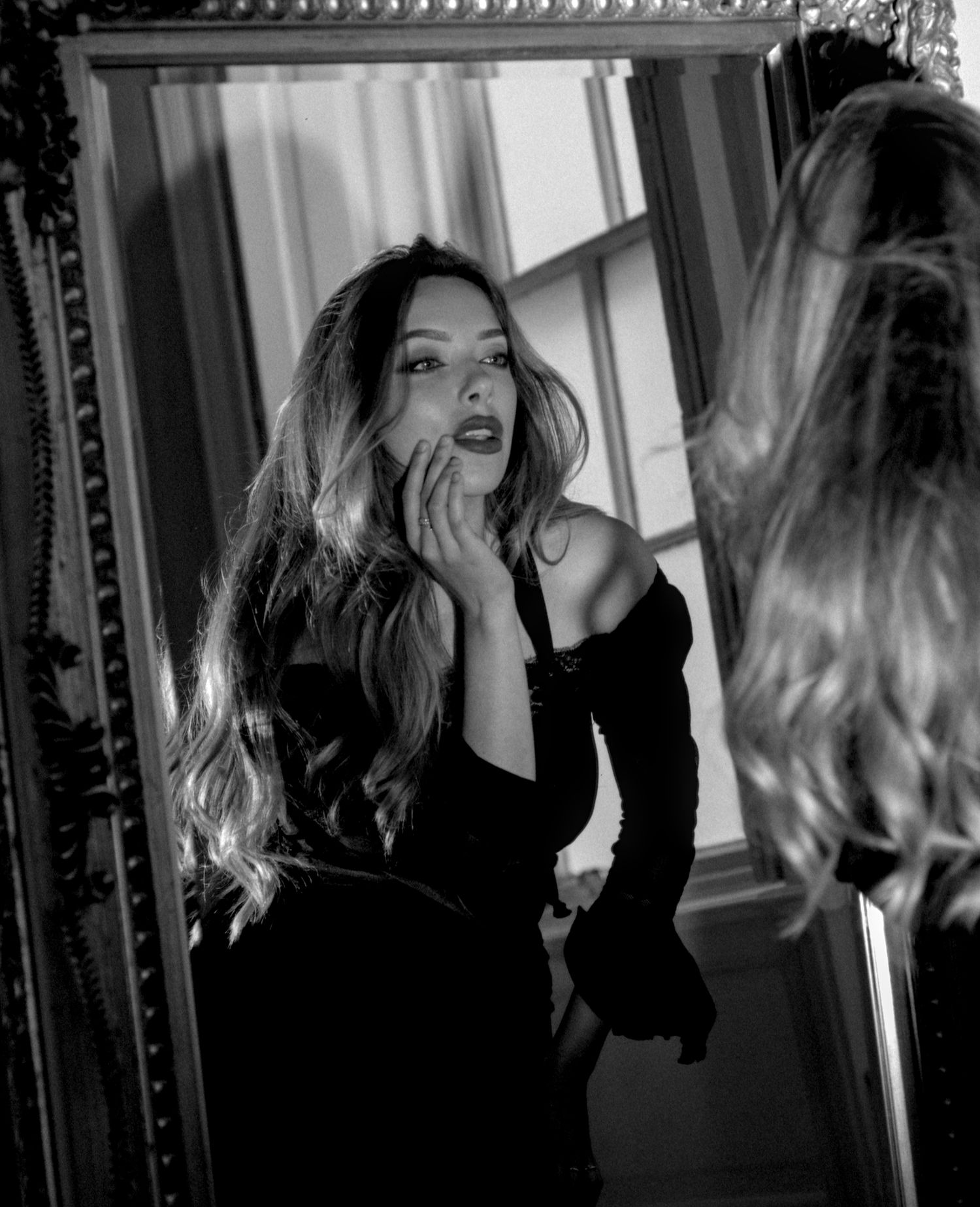 UK model Mia Moore photoshoot during the Vampirique Photography Project made possible by Kodak Professional Europe