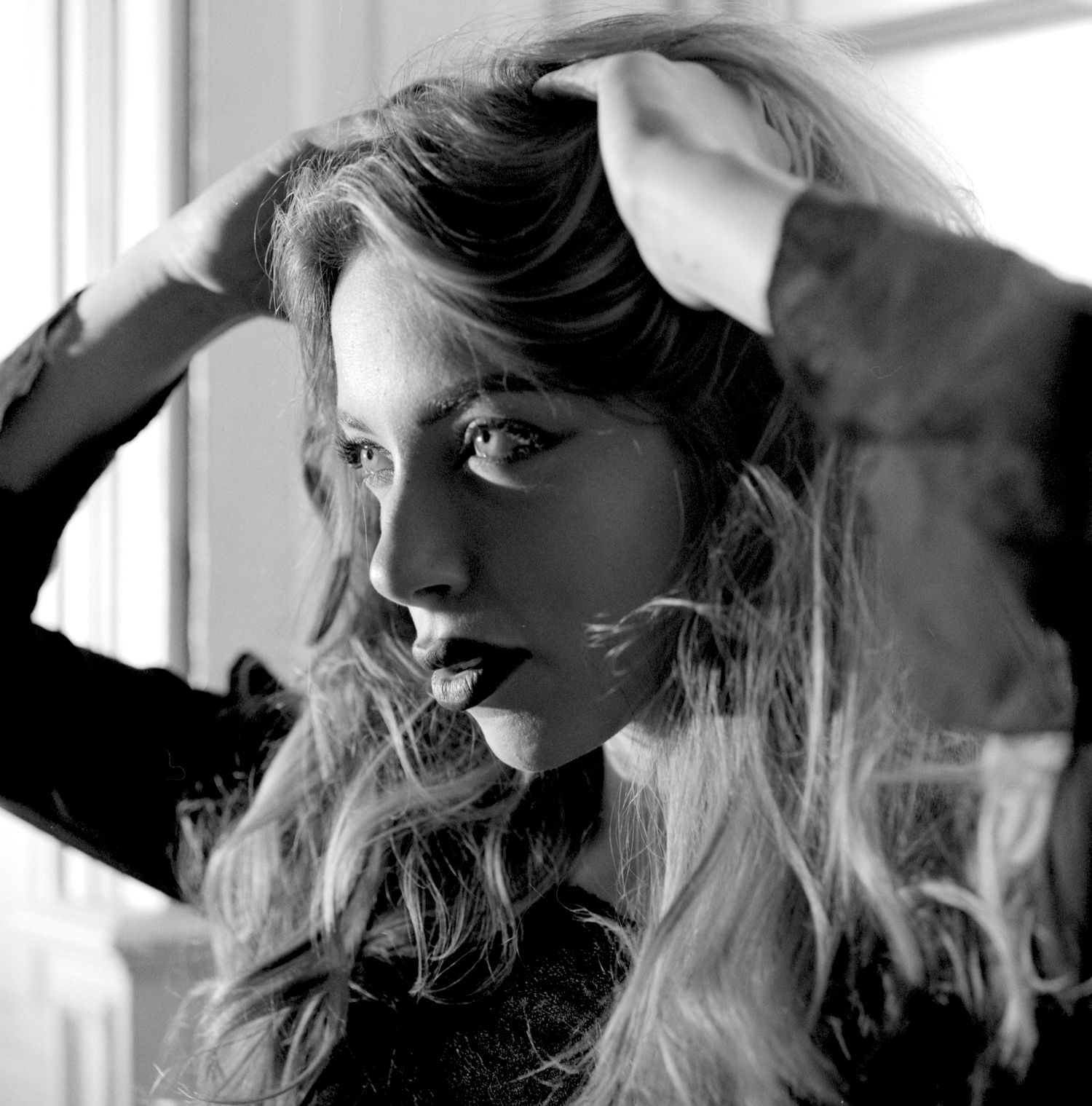 UK model Mia Moore photoshoot during the Vampirique Photography Project made possible by Kodak Professional Europe