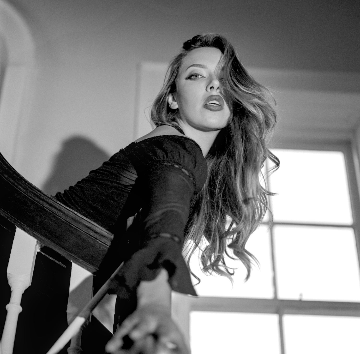 UK model Mia Moore photoshoot during the Vampirique Photography Project made possible by Kodak Professional Europe