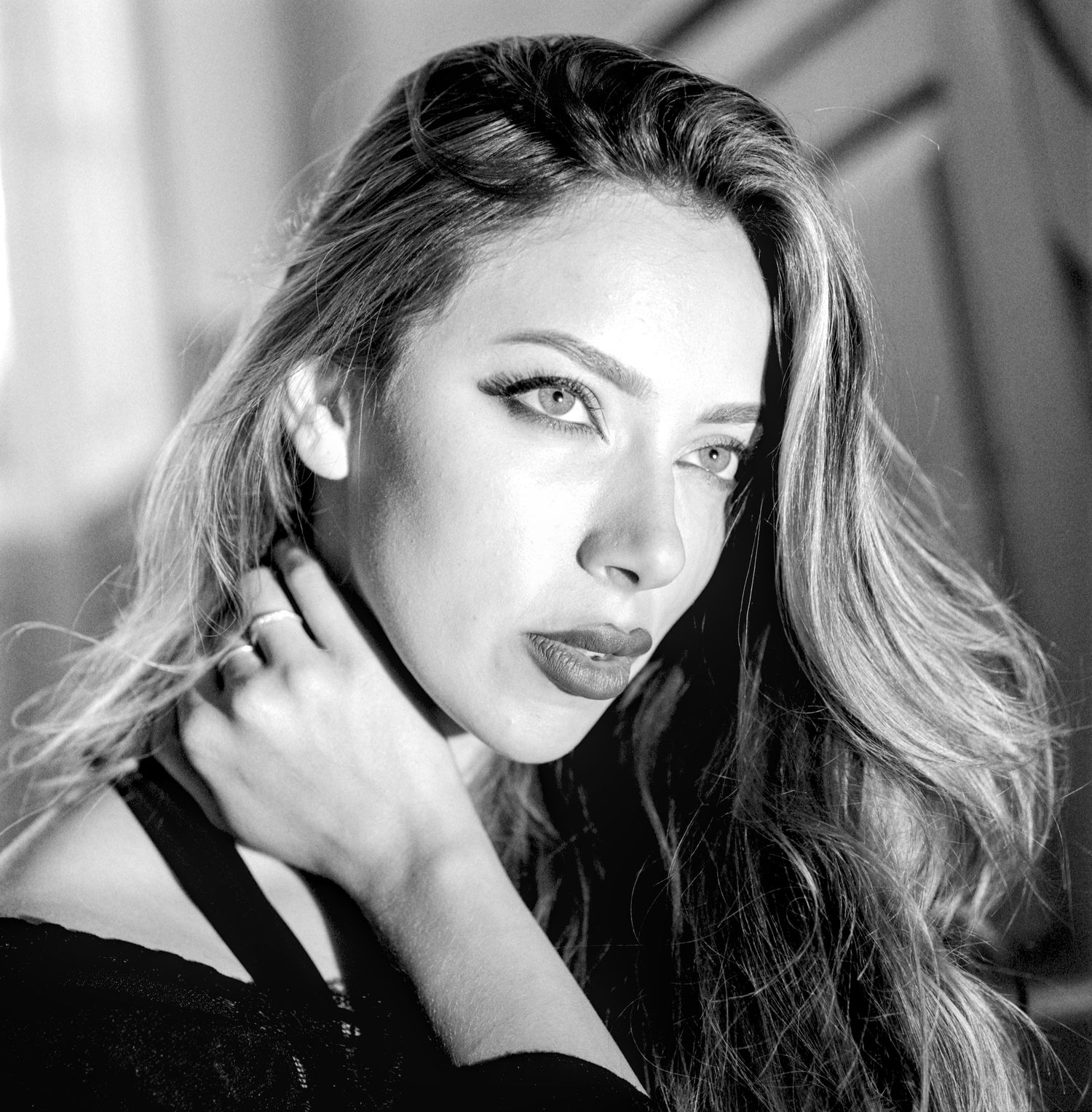 UK model Mia Moore photoshoot during the Vampirique Photography Project made possible by Kodak Professional Europe