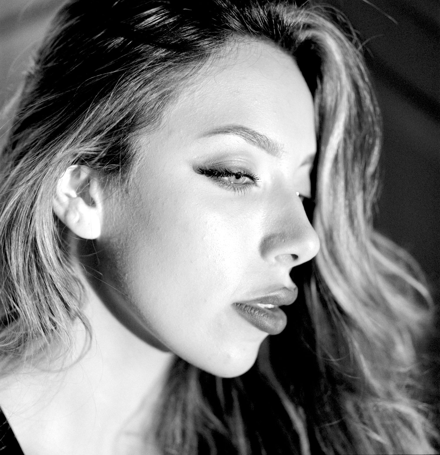 UK model Mia Moore photoshoot during the Vampirique Photography Project made possible by Kodak Professional Europe
