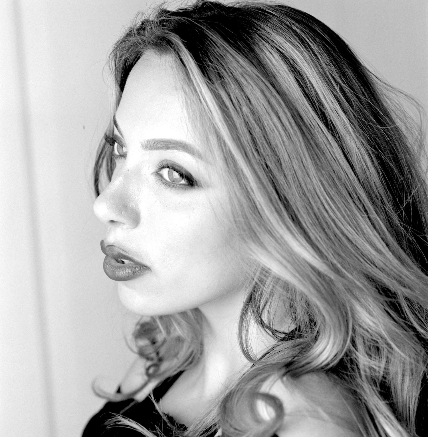 UK model Mia Moore photoshoot during the Vampirique Photography Project made possible by Kodak Professional Europe