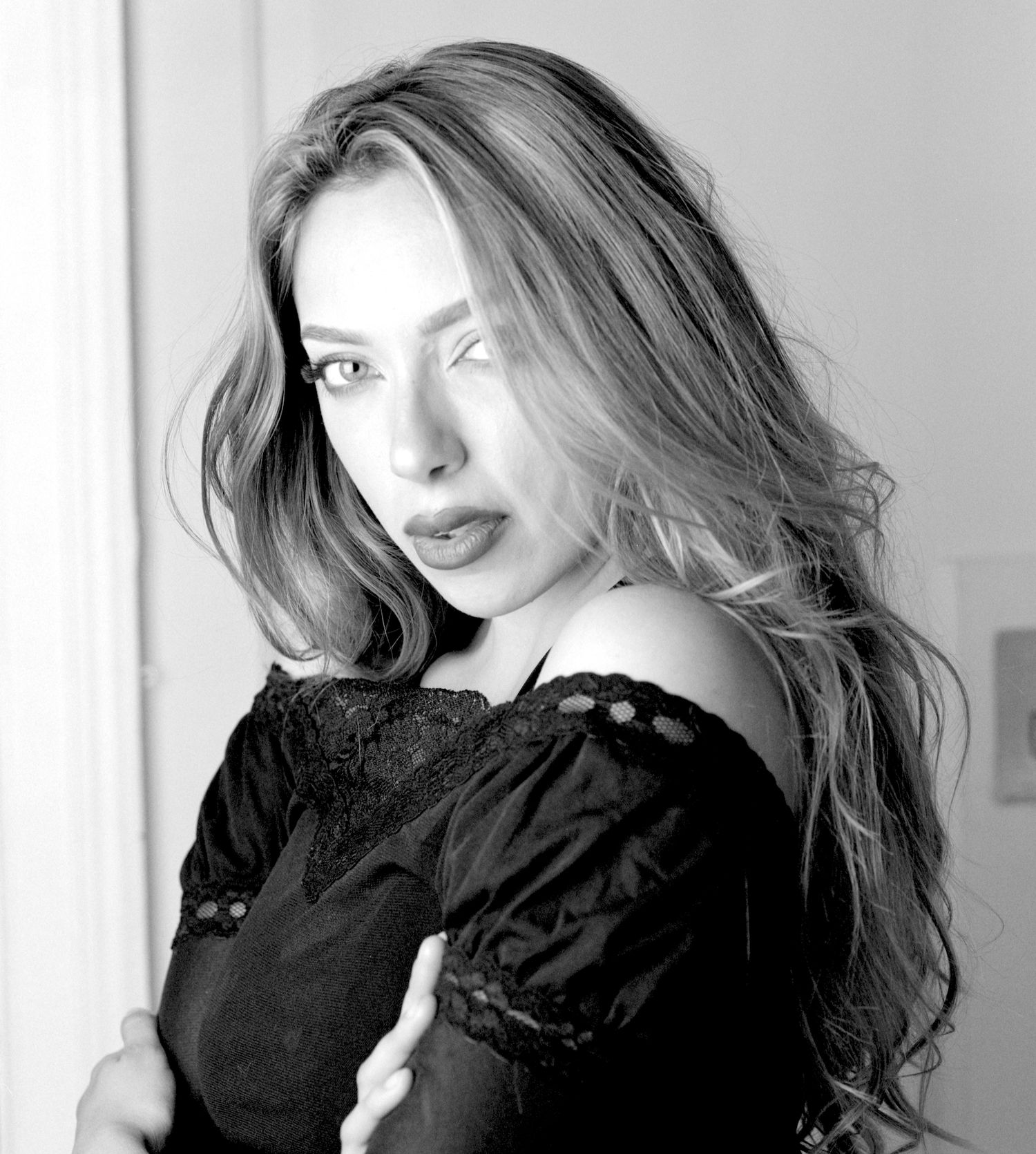 UK model Mia Moore photoshoot during the Vampirique Photography Project made possible by Kodak Professional Europe