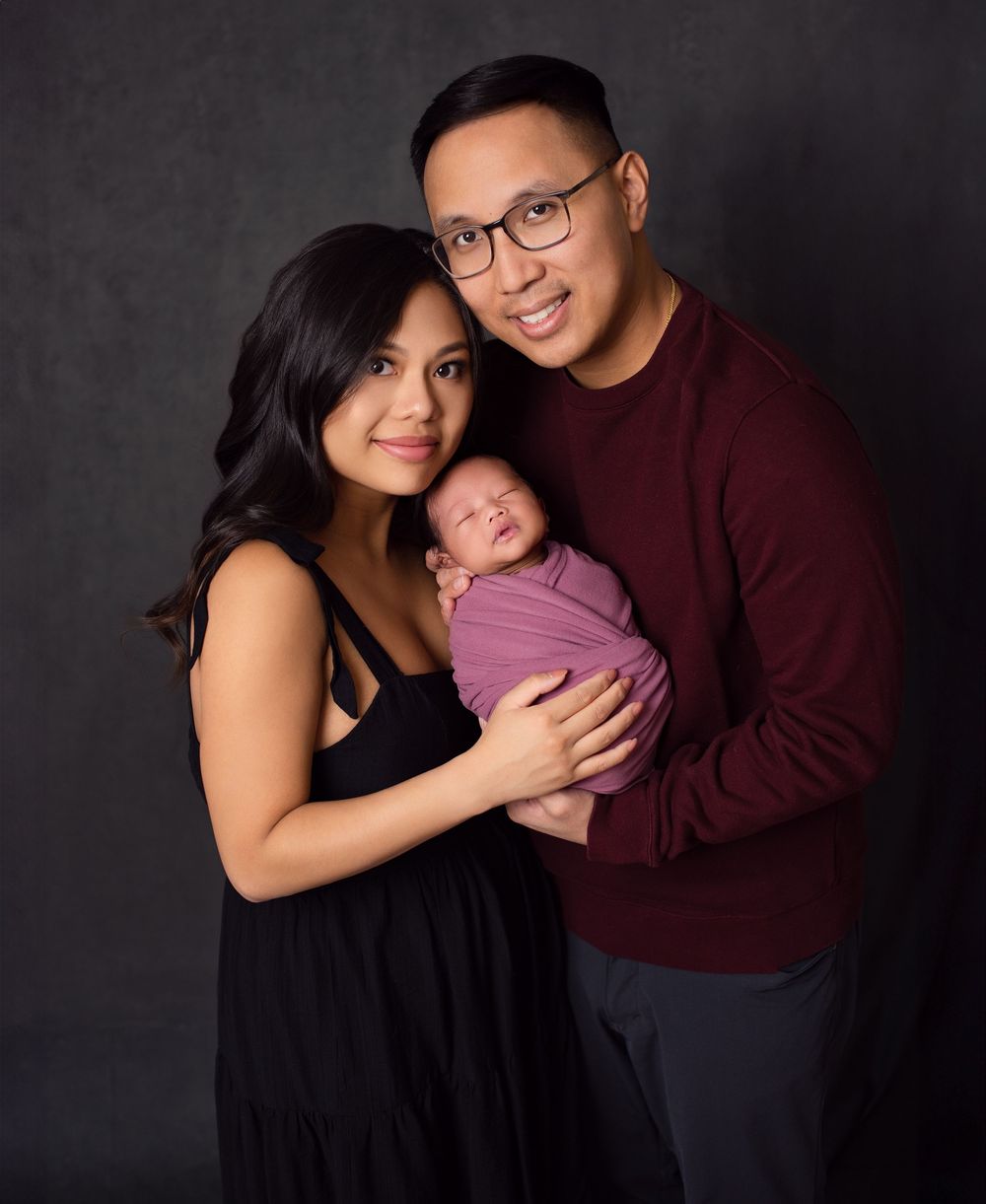 Family with Newborn baby Photography Seattle