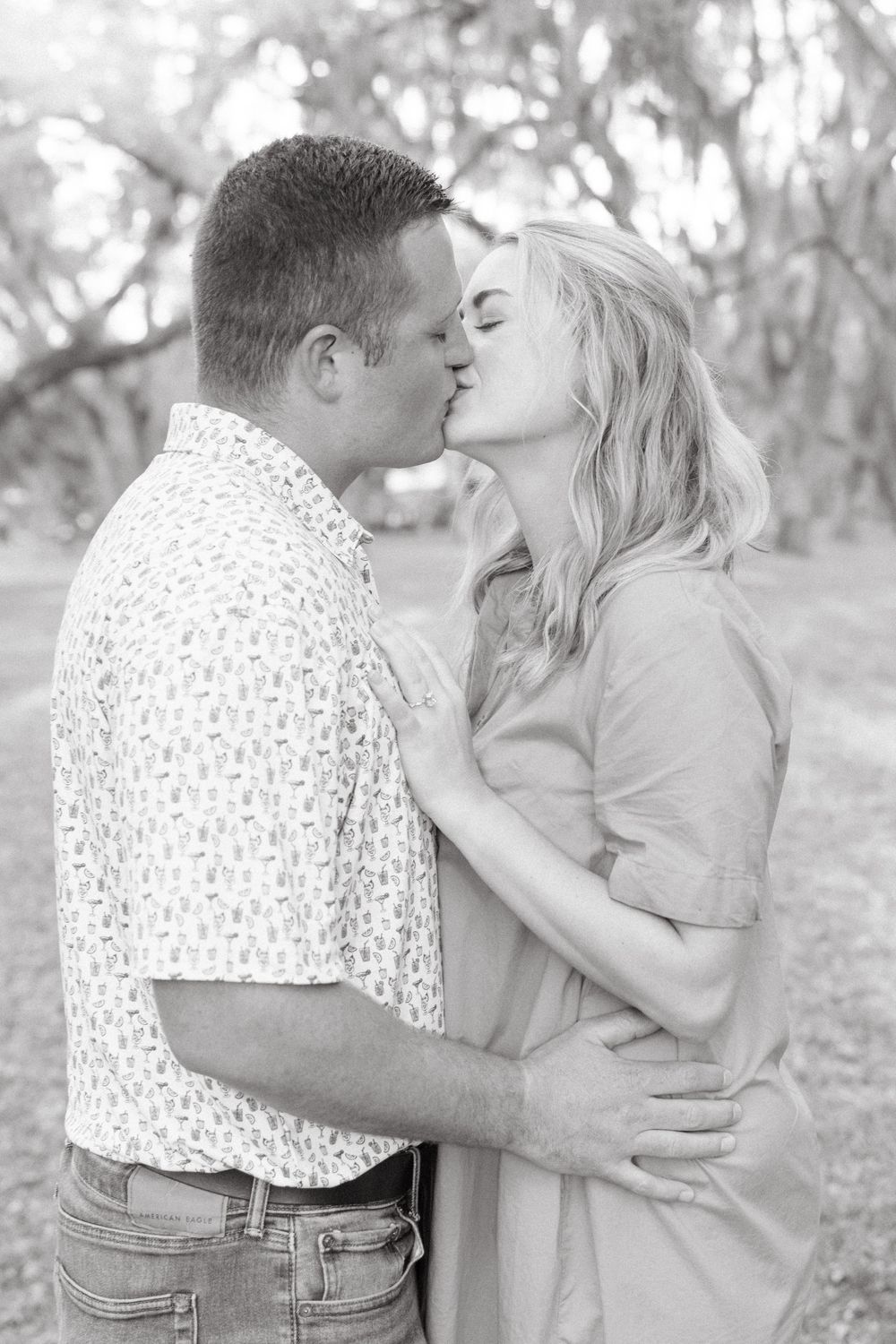 Engagement at Mallery Park—romantic St. Simons Island proposal photos you’ll treasure forever.