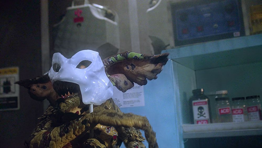 Phantom Gremlin screen grab from Gremlins 2