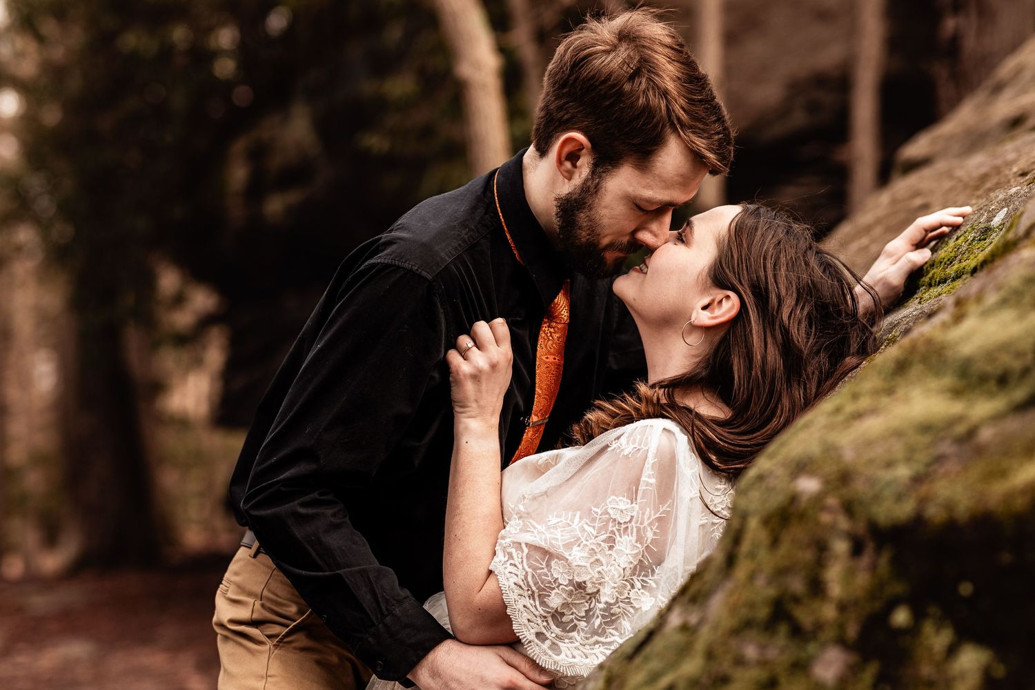 WV engagement session at Coopers Rock State Park