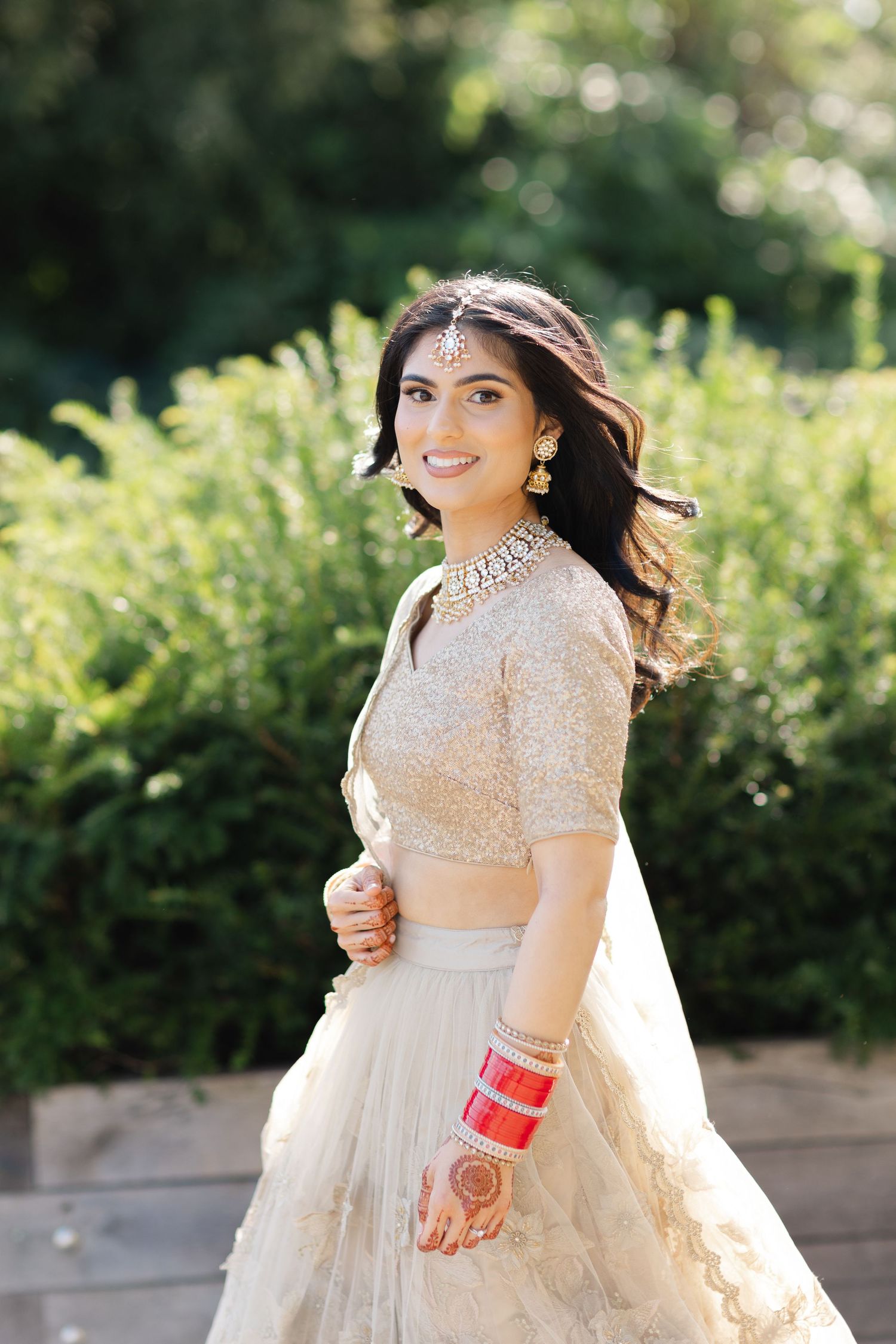 Indian bride at the Great Barn in Harrow