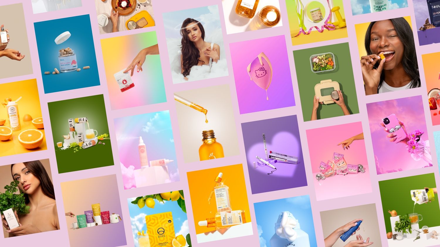 High-end creative visual content for purpose-driven brands. Skincare, hair care, cosmetics, beauty, food and beverage, wellness