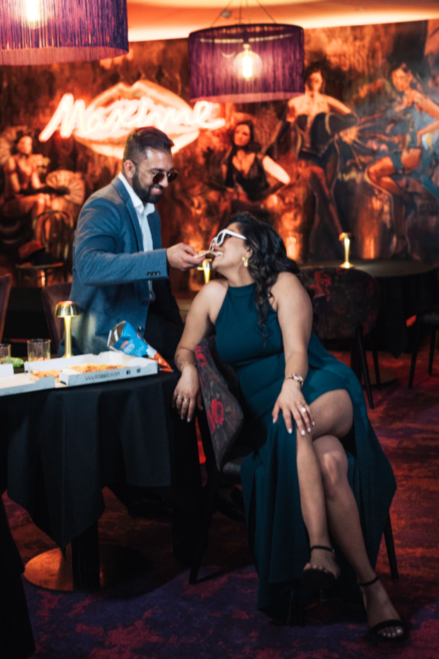 Portugal wedding photographer captures engagement photoshoot at Maxime Hotel Lisbon, with cinematic & editorial photo style