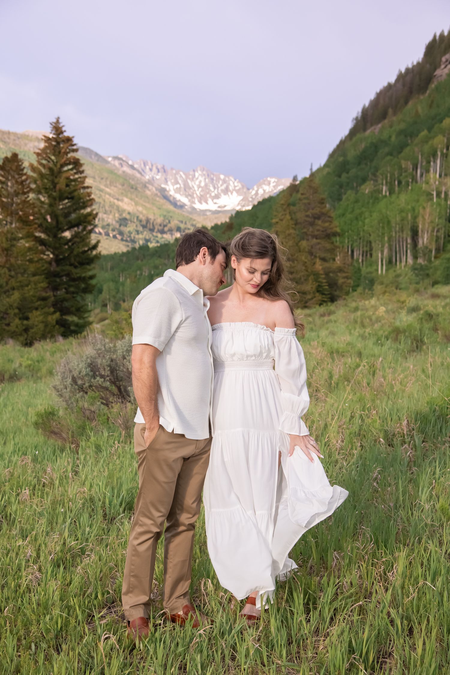 Vail engagement photos