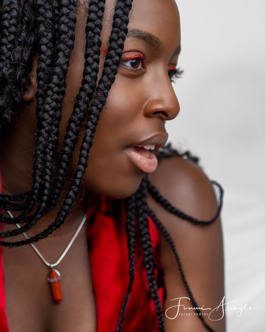 Reni, captured at home by Funmi Akingbe for Pataki Photos