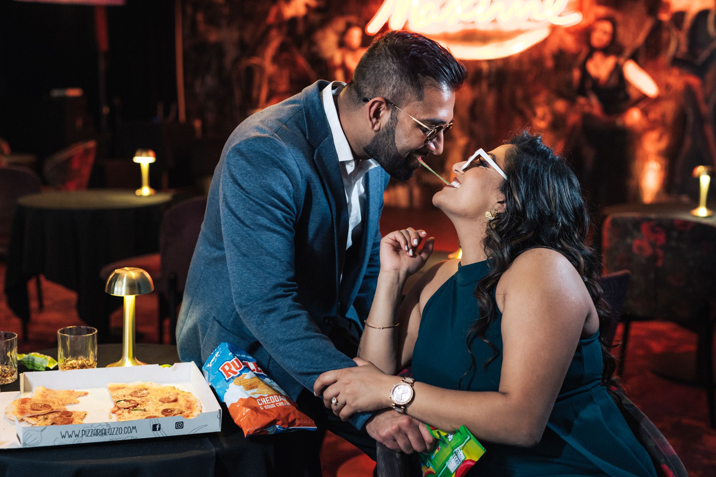 Portugal wedding photographer captures engagement photoshoot at Maxime Hotel Lisbon, with cinematic & editorial photo style