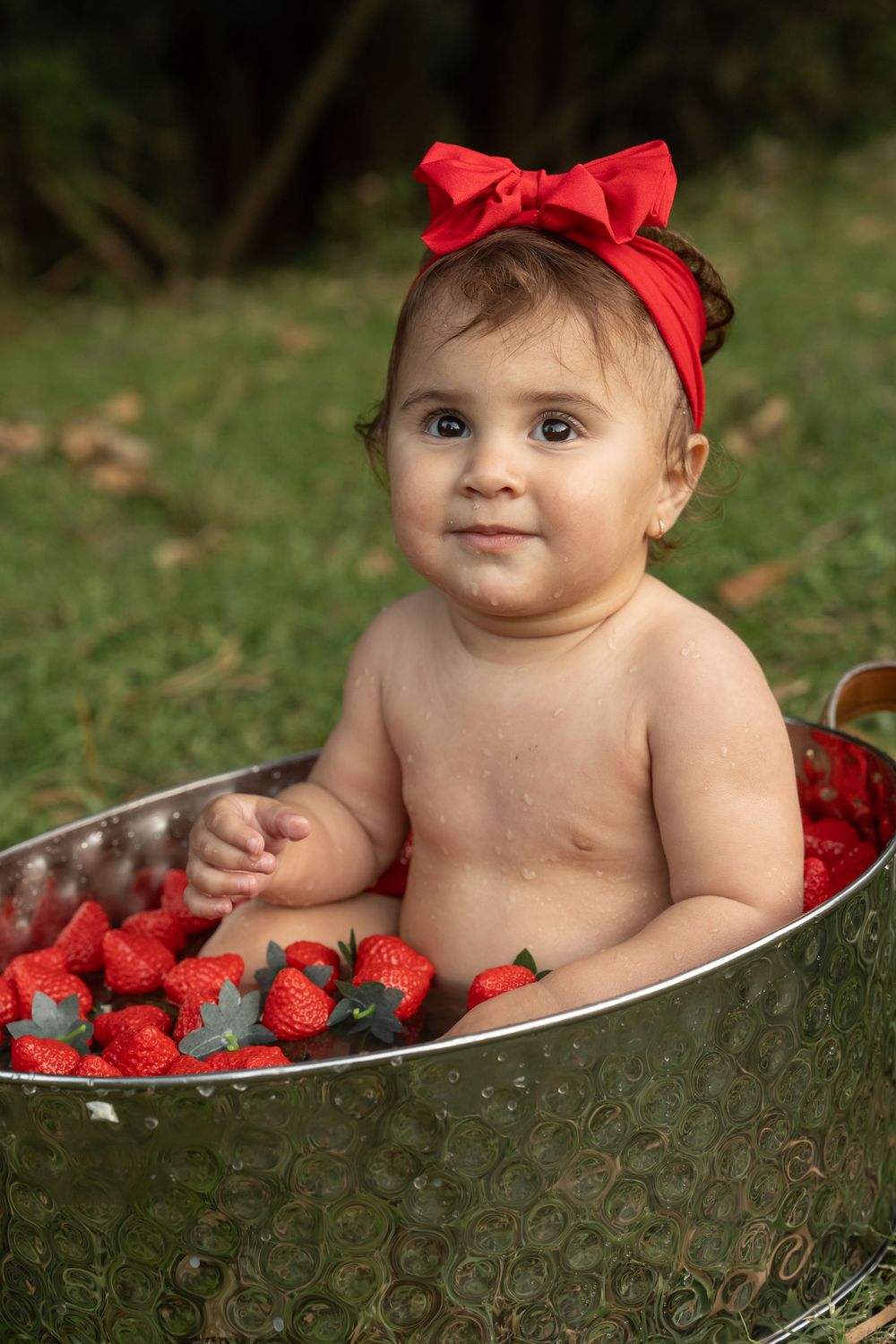 cake smash and bath photographer Wollongong