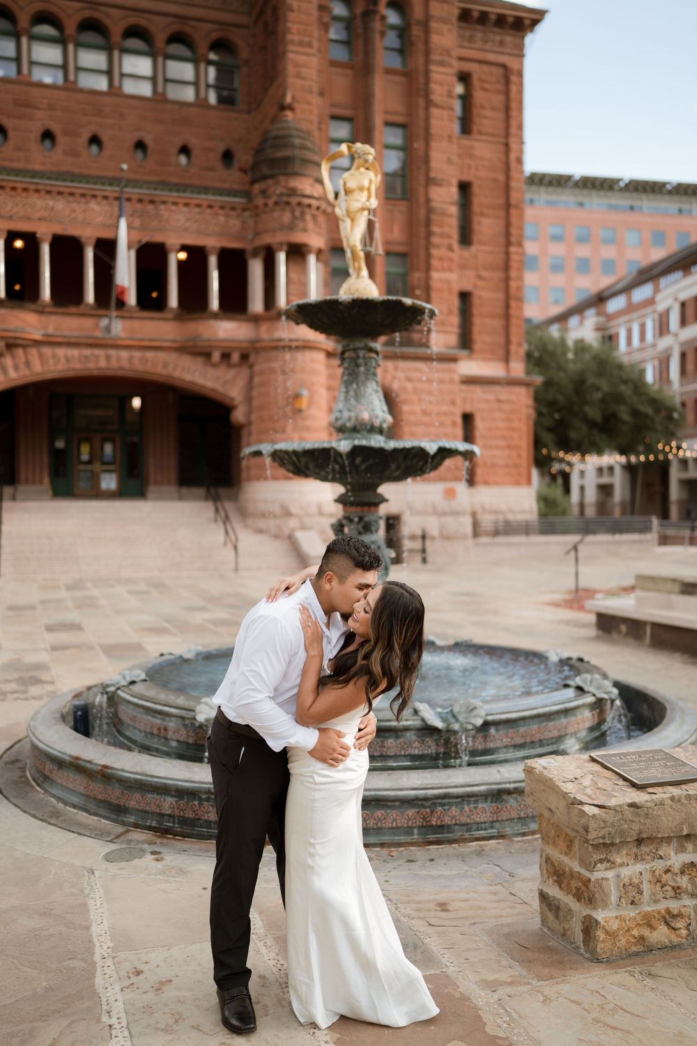 wedding at bexar county courthouse
