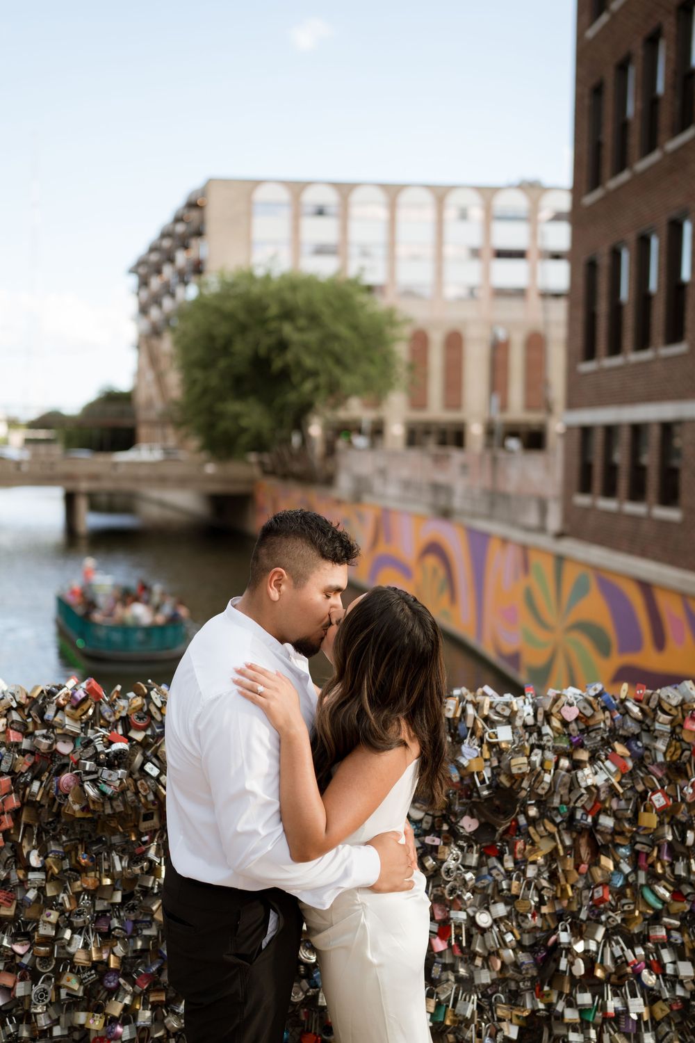 love lock bridge san antonio