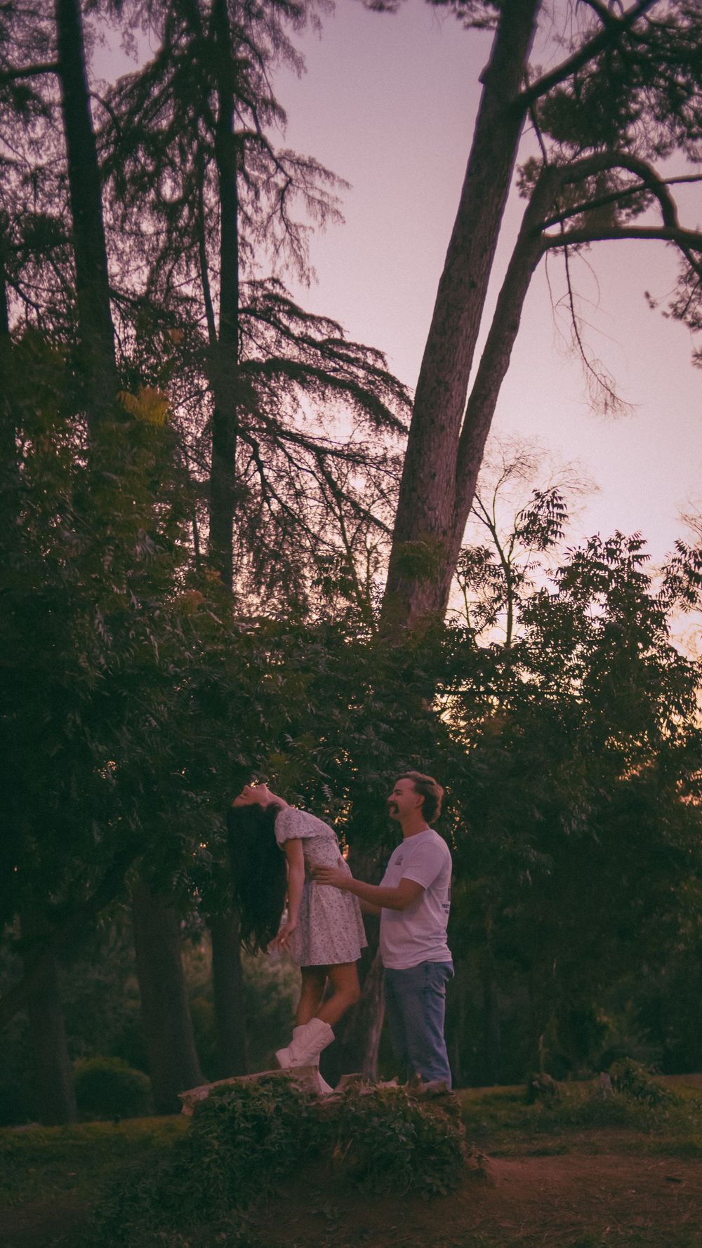 Romantic photoshoot near San Bernardino, California