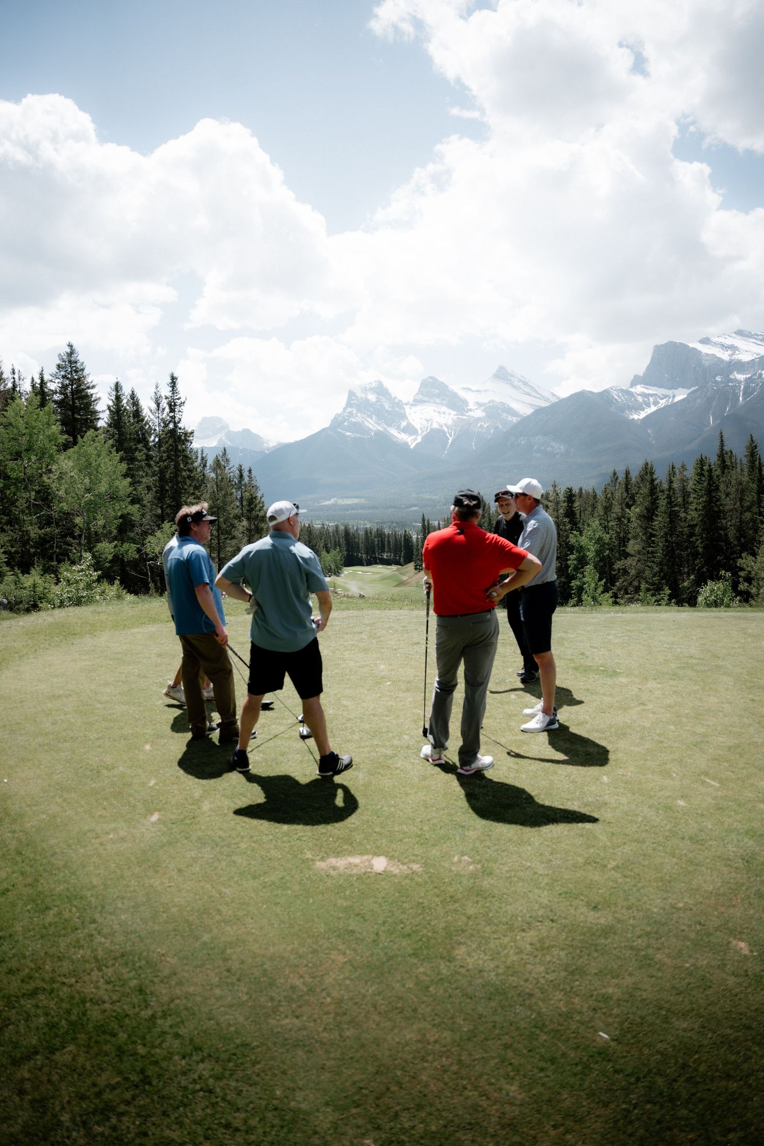 Golf, Canmore, golf tournament, Commercial photography
