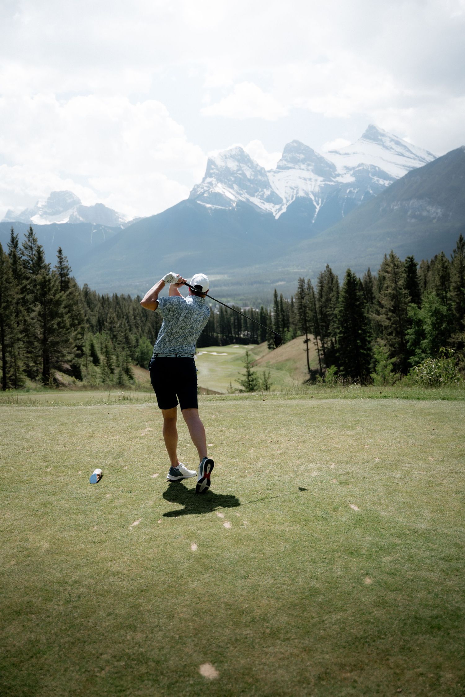 Golf, Canmore, golf tournament, Commercial photography