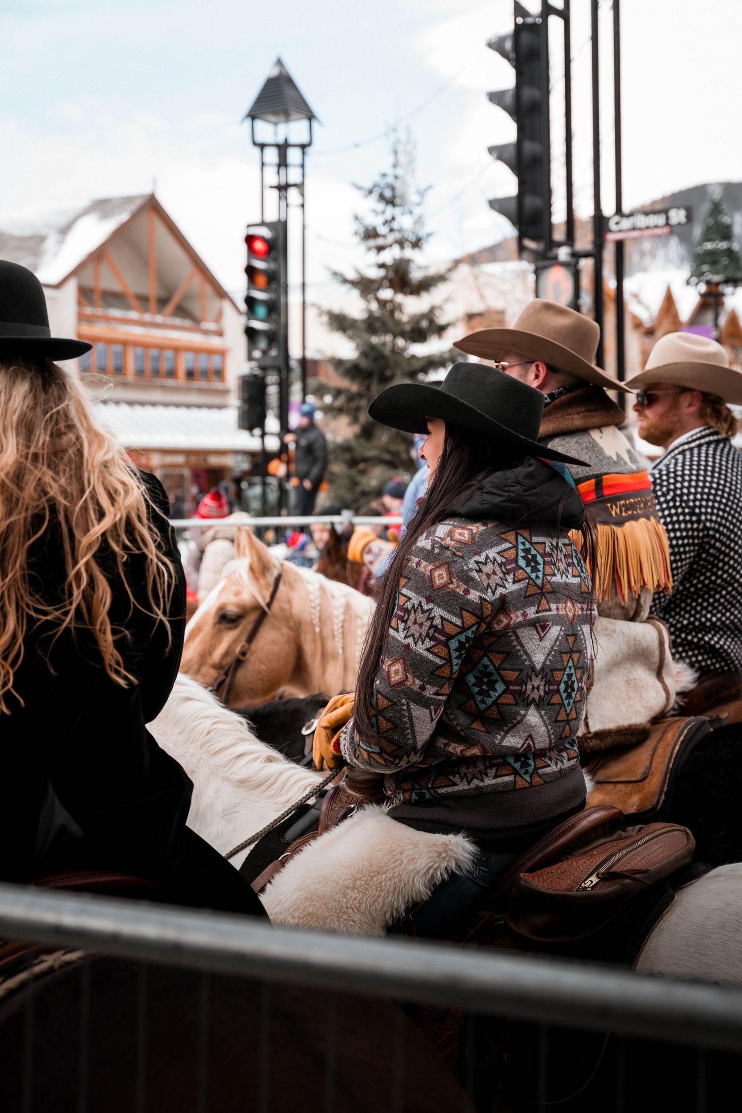 Skiing, Skijoring, horse, Banff, Commercial photography