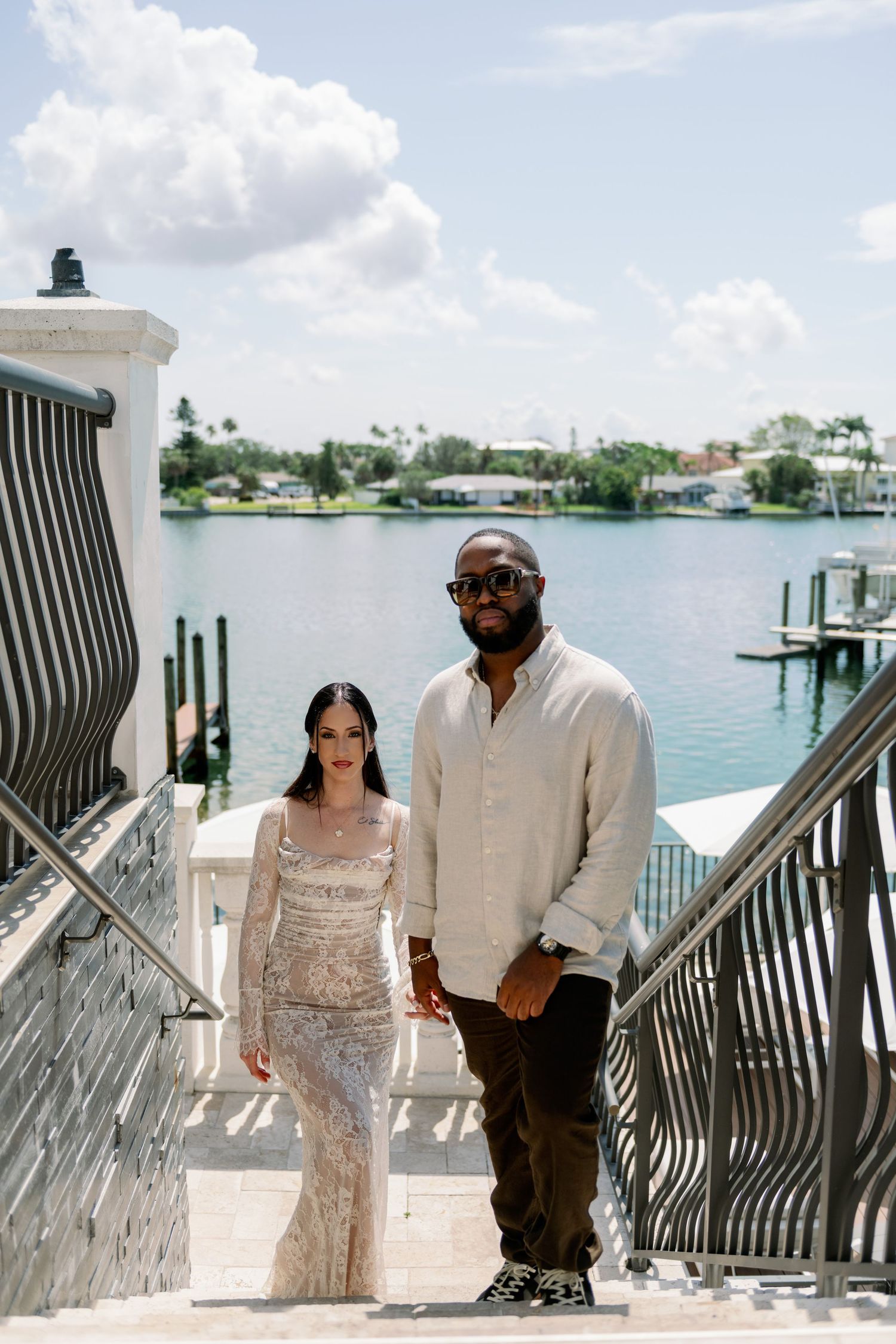 Jacksonville wedding ceremony at Old Spanish Quarter wedding venue