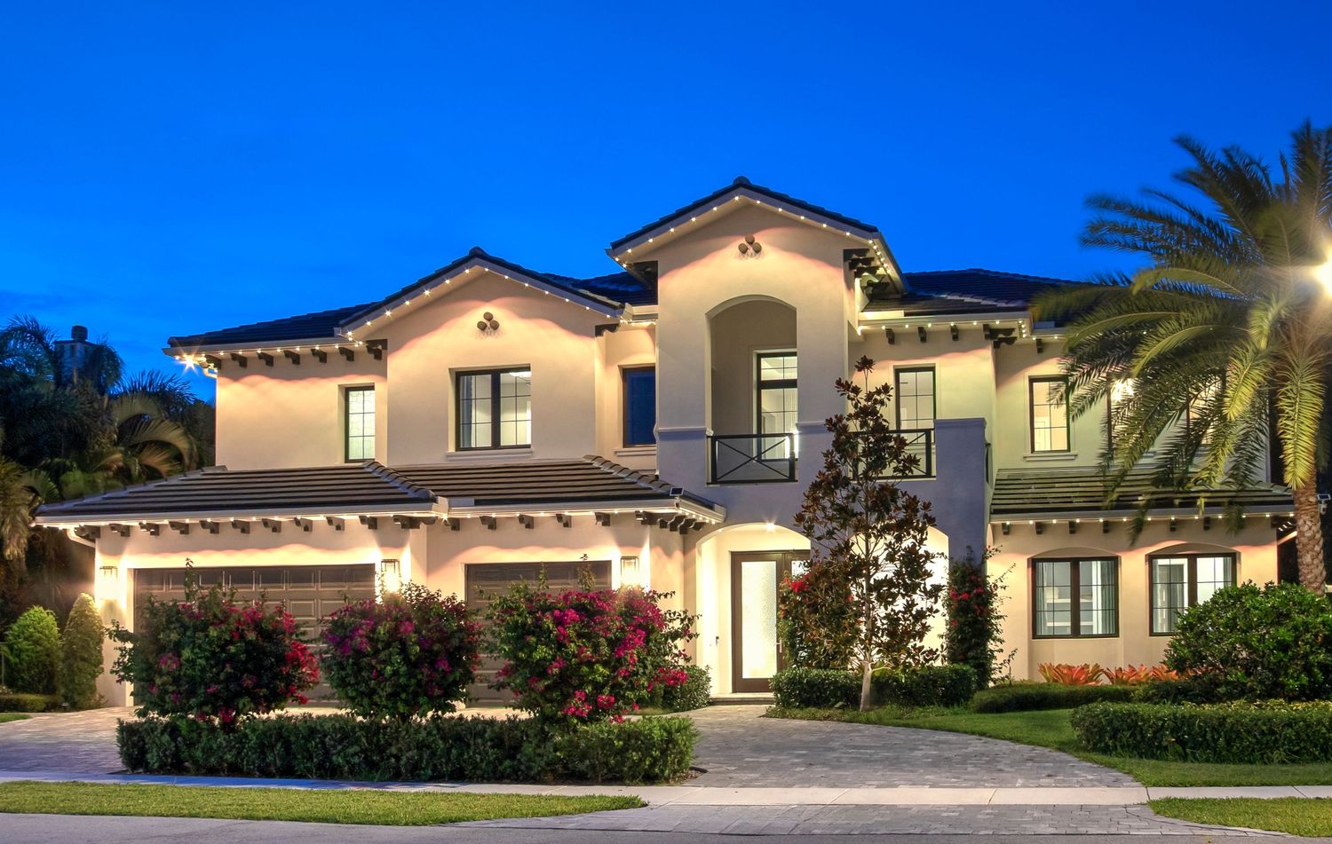 HDR exterior twilight real estate photography boca raton Florida