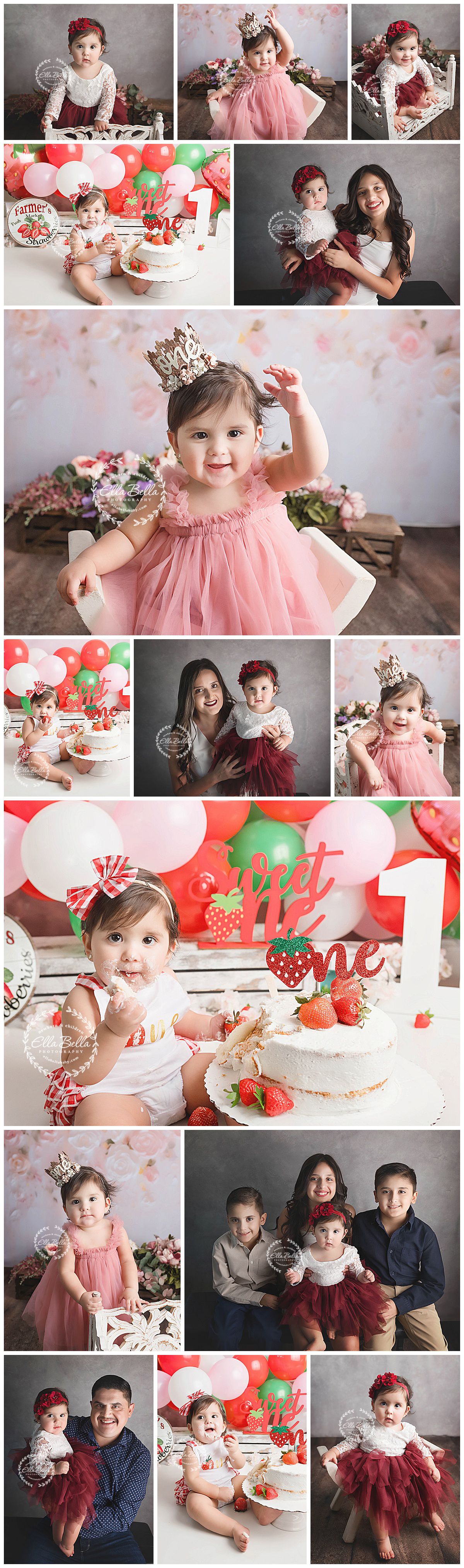 San Antonio One Year Cake Smash Photographer