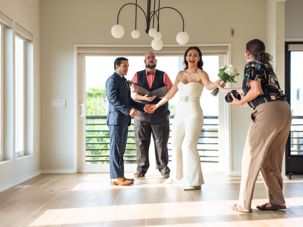 couples getting married in Portland