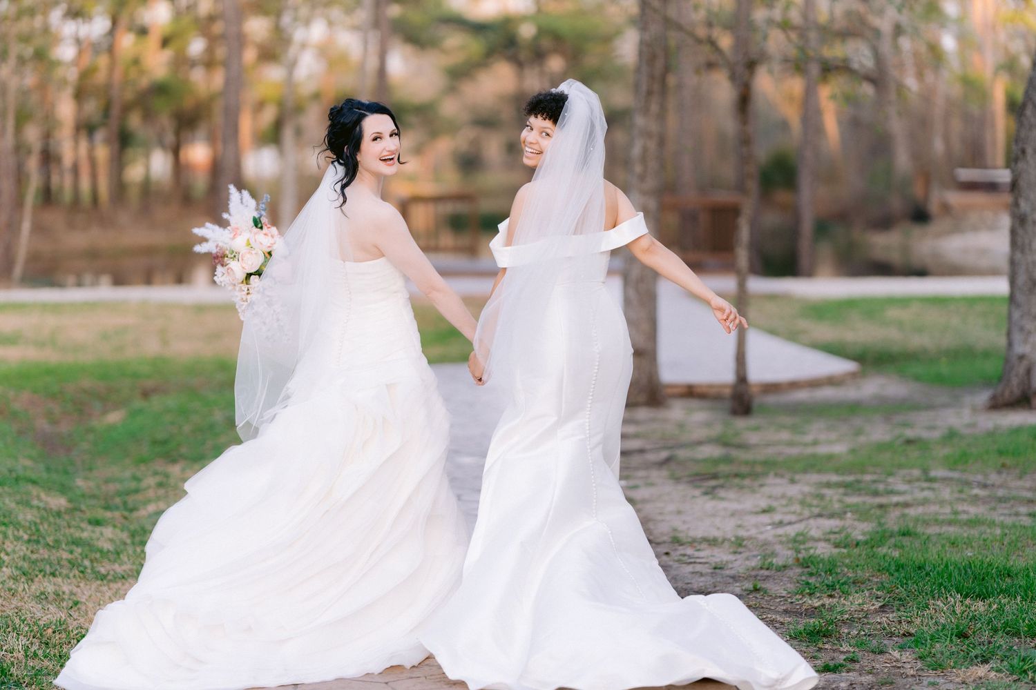 Wedding Photography by Sunset Bay Wedding, two brides, country wedding venue, tampa florida