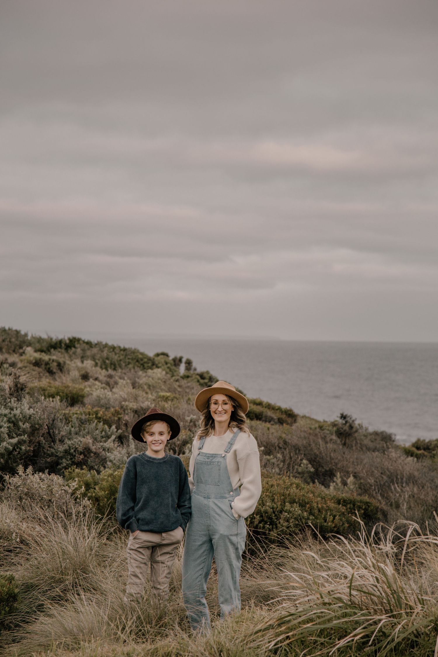 HM Photography captured photo of AHH photography and son at Inverloch Beach Victoria.