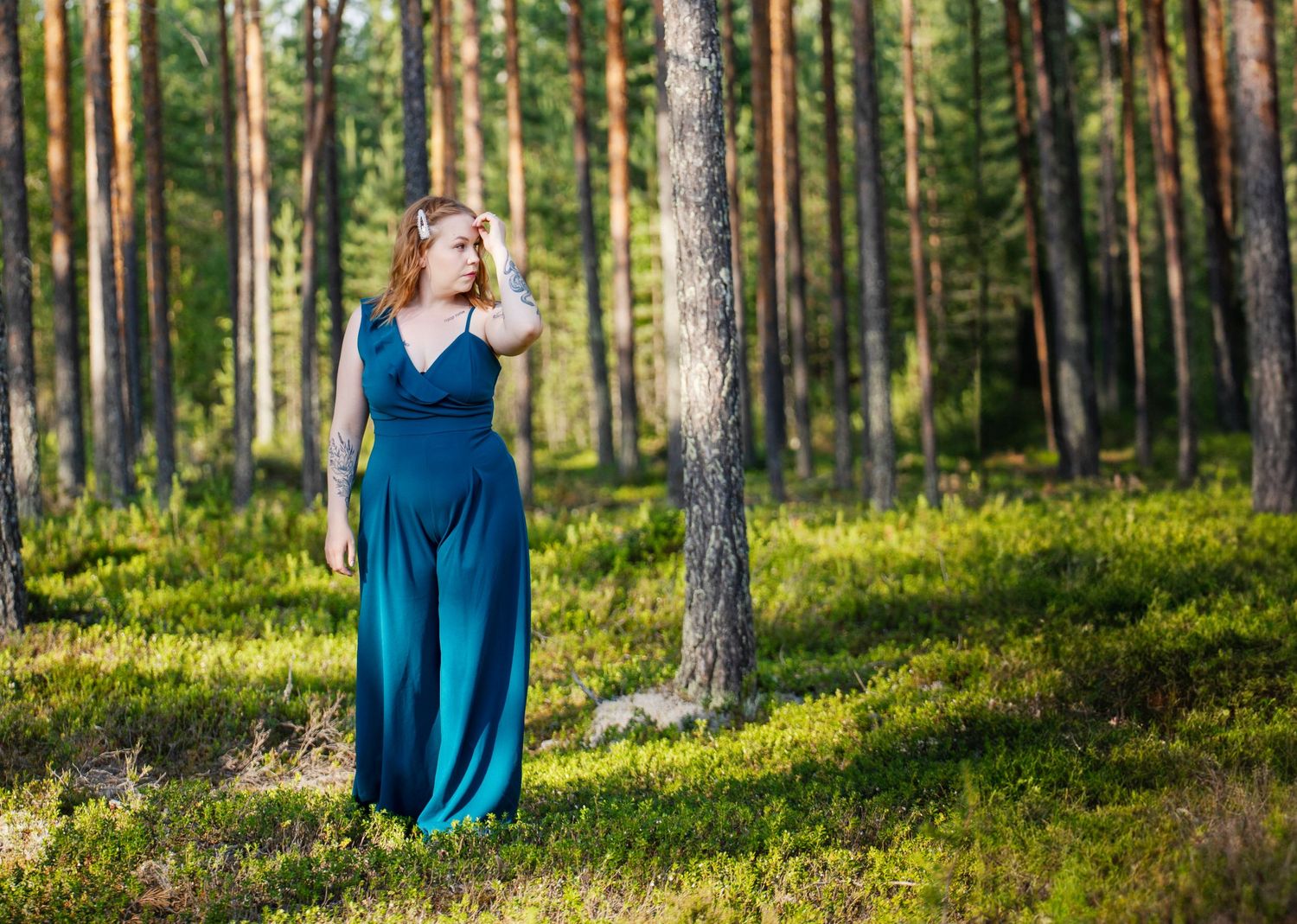 henkilökuvaus metsässä oulussa