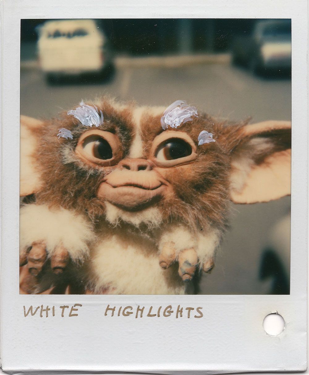 Mogwai Puppet with early furring design