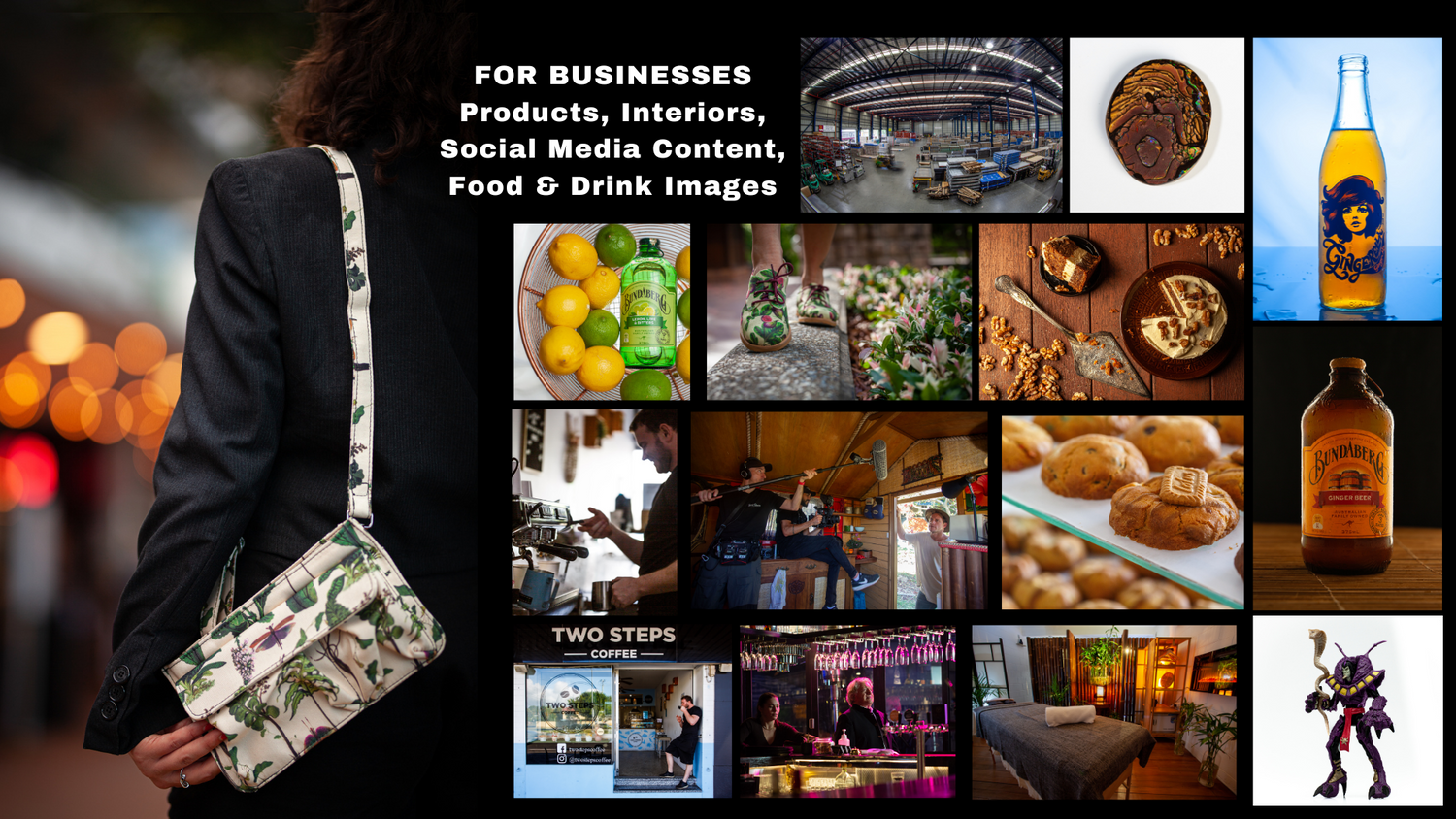 Examples of Business and Product Photoraphy from Radical Imaging Photography Gold Coast
