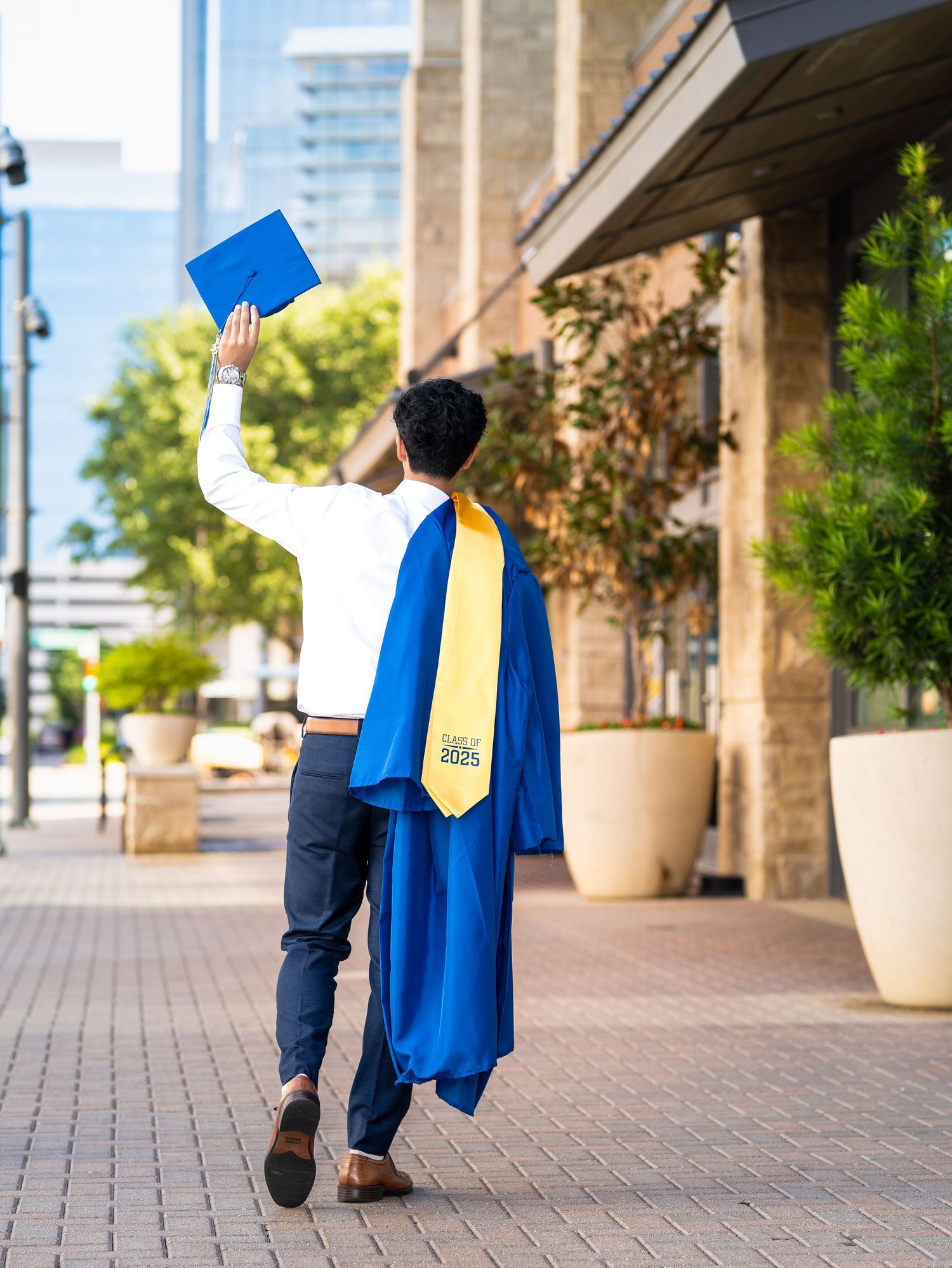 Guy senior photo session Legacy West Plano Texas
