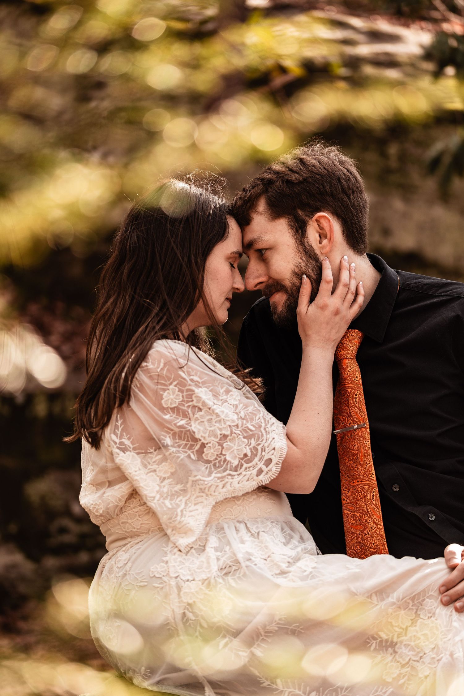 WV engagement session at Coopers Rock State Park