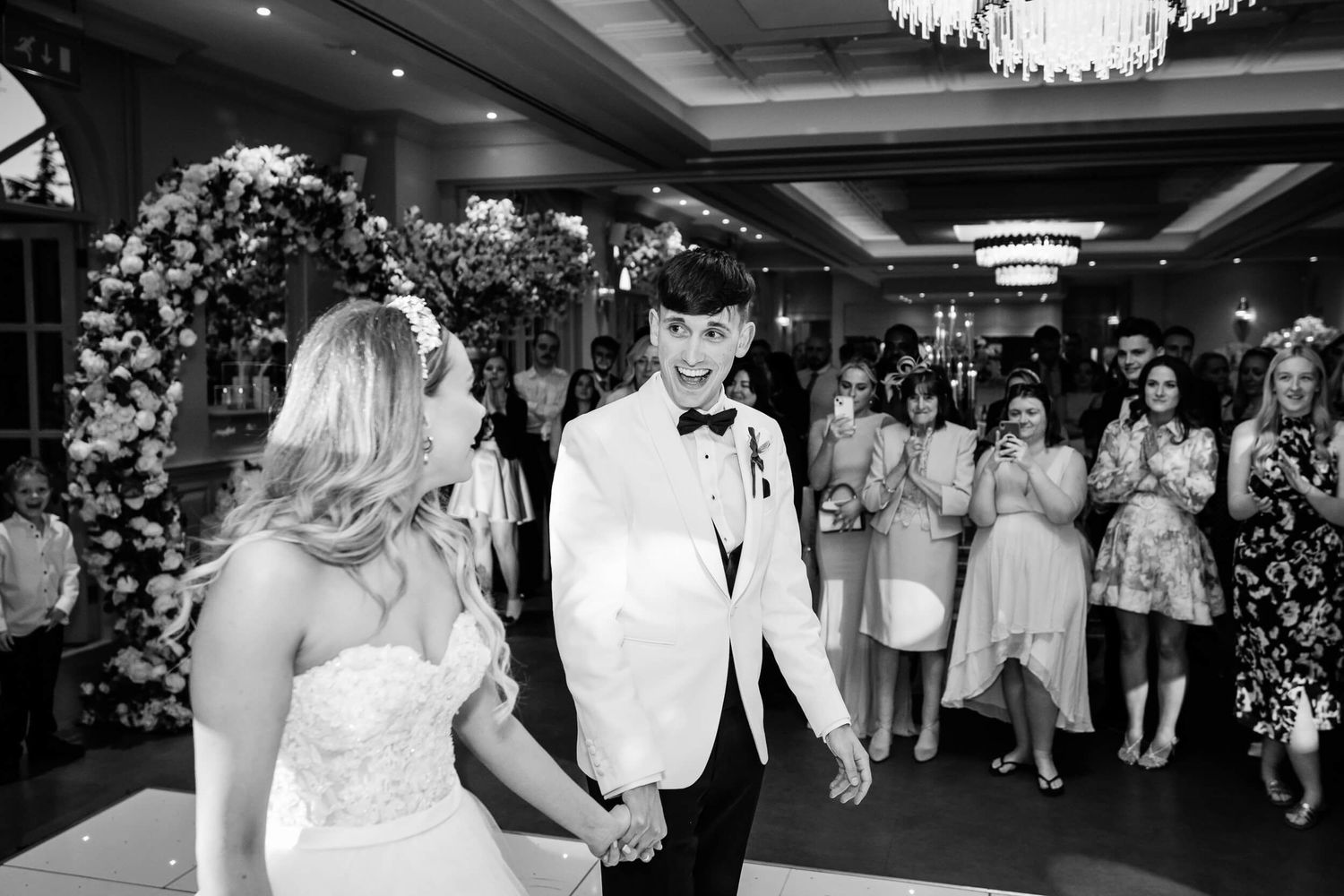 first dance photography at wedding in Maidstone
