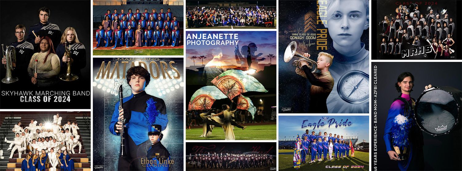 phoenix affordable sports banners best value team senior pictures arizona marching band top 5 photographer near me
