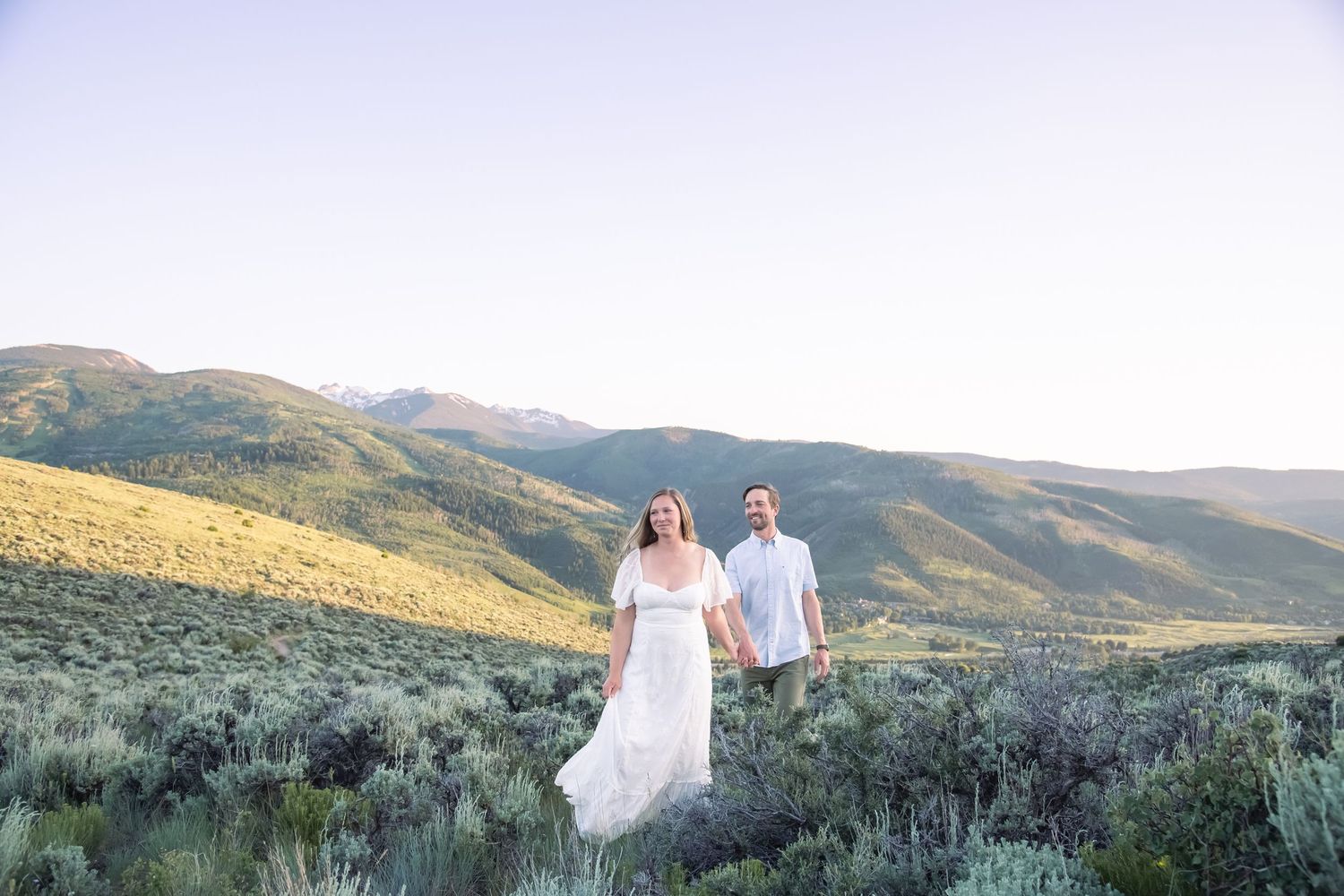 Vail engagement photos
