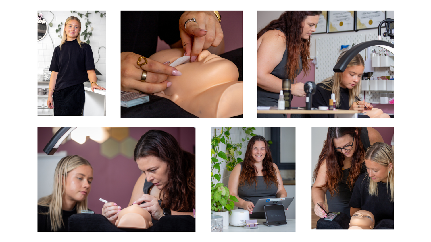 Photography for a beauty, health and wellbeing business