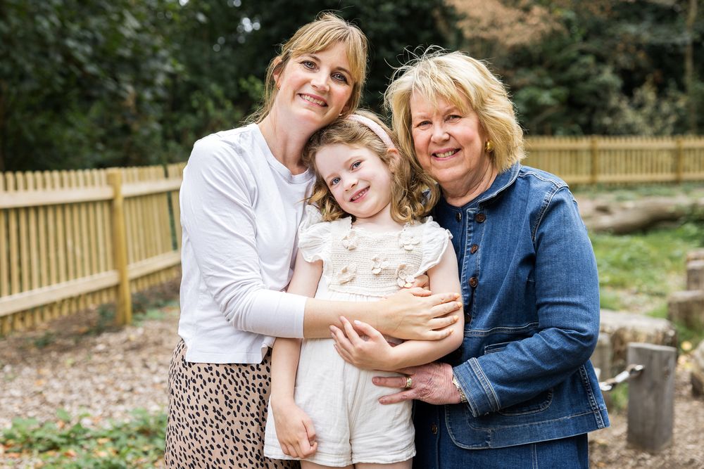 grandmother mother and daughter